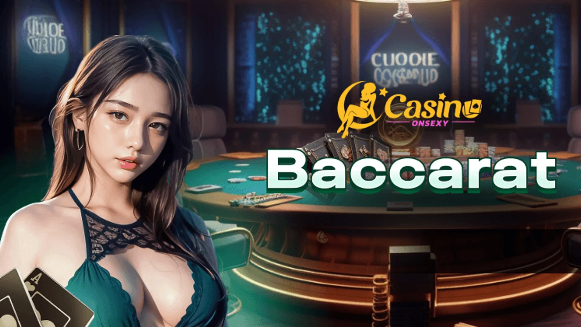 Sòng Bạc Trực Tuyến FB88 với dealer đang chia bài Baccarat